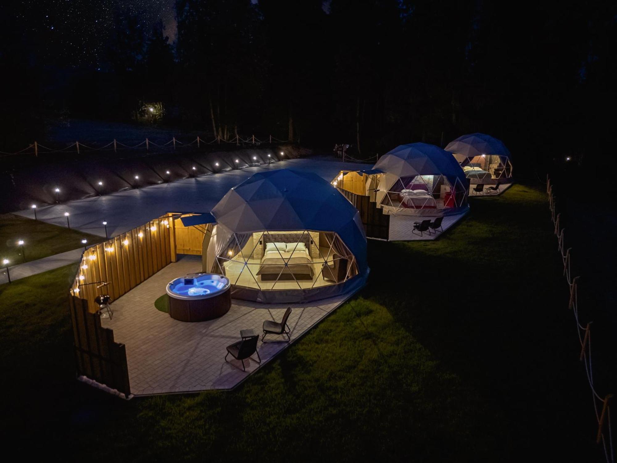 Diamond Glamp & Jacuzzi Luxuszelt Zakopane