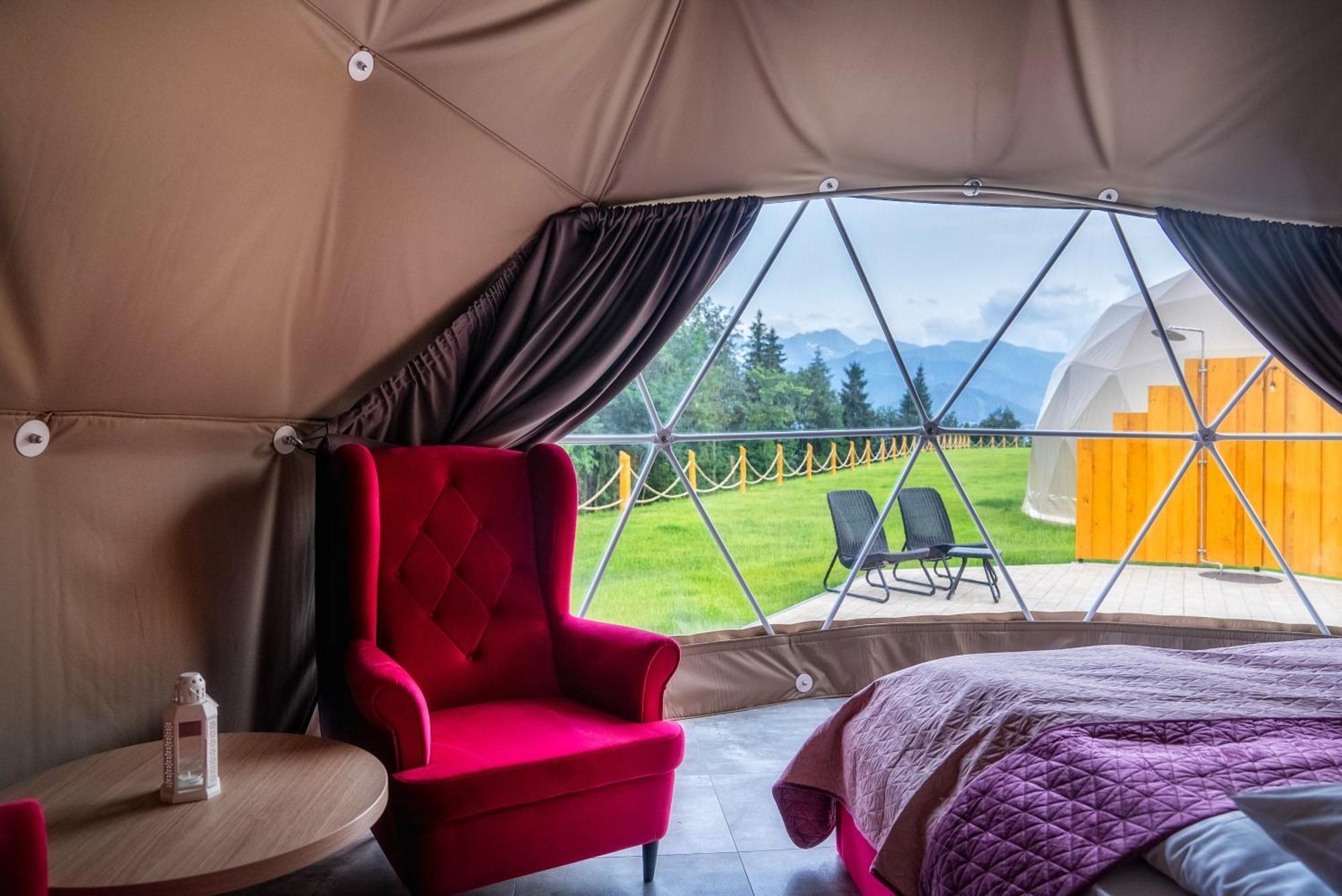 Luxuszelt Diamond Glamp & Jacuzzi Zakopane